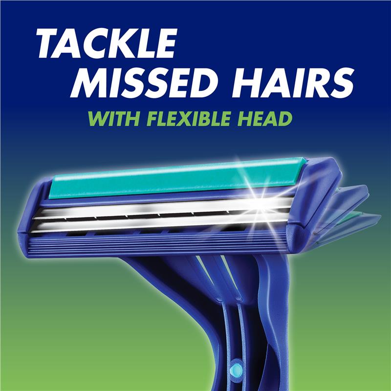 Buy Gillette Disposable Razors Blue II Plus Pivot 5 Pack Online at