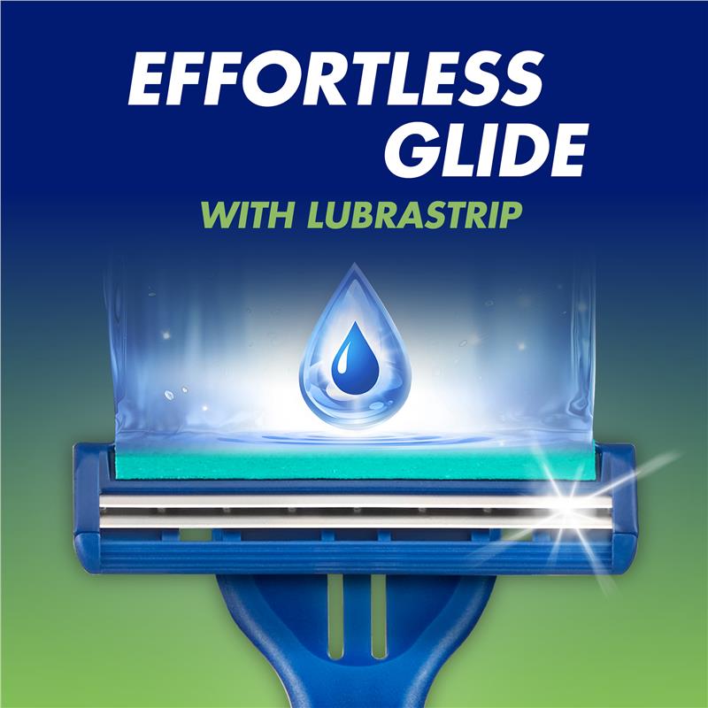 Buy Gillette Disposable Razors Blue II Plus Pivot 5 Pack Online at