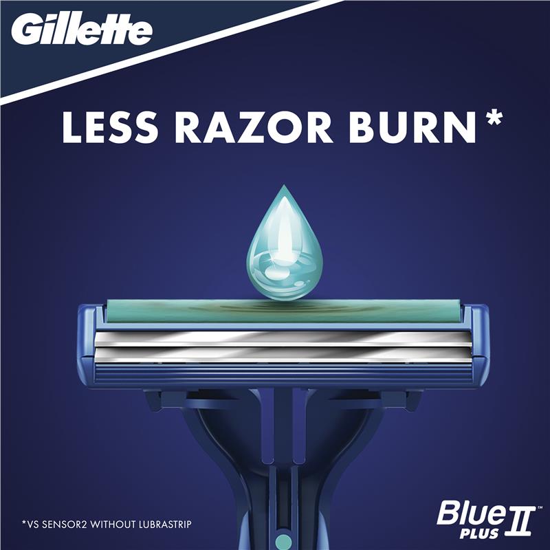 Buy Gillette Disposable Razors Blue II Plus Pivot 5 Pack Online at