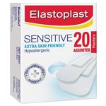 Elastoplast 46041 Sensitive Strips Assorted Pack 20