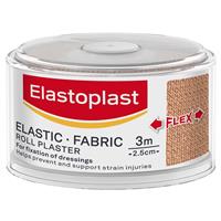 Buy Elastoplast 45773 Tapes Elastic Fabric Roll Plaster 2.5cm X 3m 