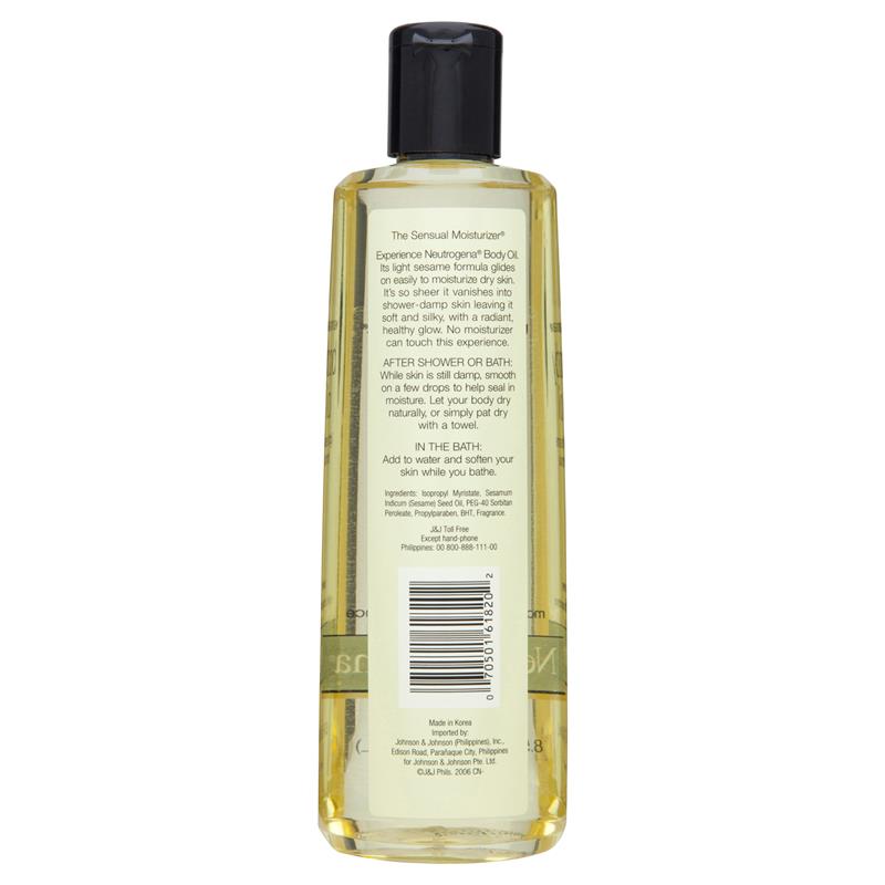 Buy Neutrogena Body Oil 250ml Online at Chemist Warehouse®