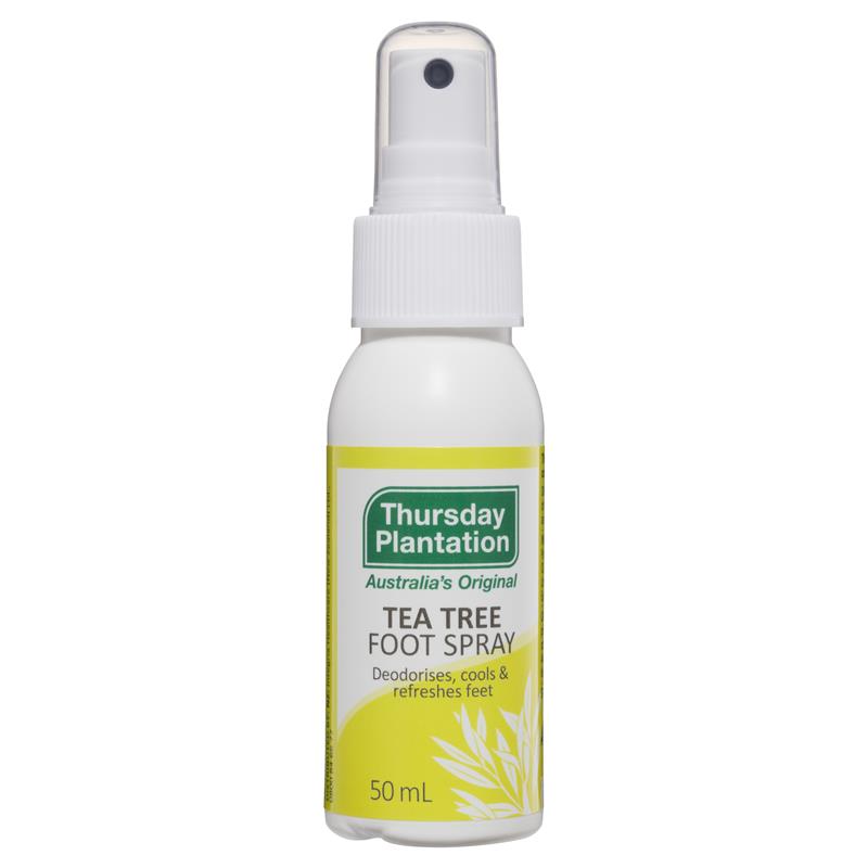 Buy Thursday Plantation Tea Tree Foot Spray 50ml Online at Chemist