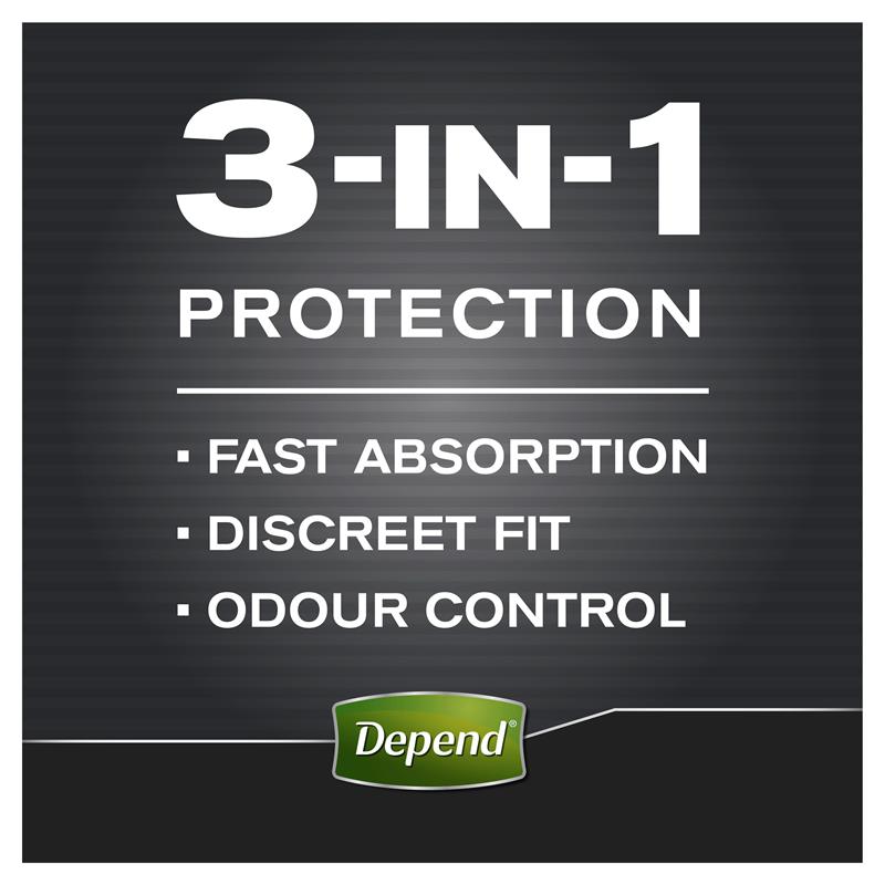 Buy Depend Guards for Men One Size Fits All 12 Pack Online at Chemist ...