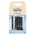 Lady Jayne 2607BK Bobby Pins Black 25 Pack