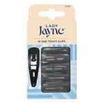 Lady Jayne 3013B Clip One Touch Black 10 Pack