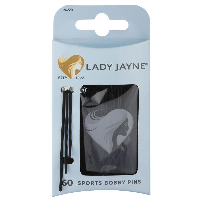Buy Lady Jayne 2622B Bobby Pins Contoured Black Online at Chemist