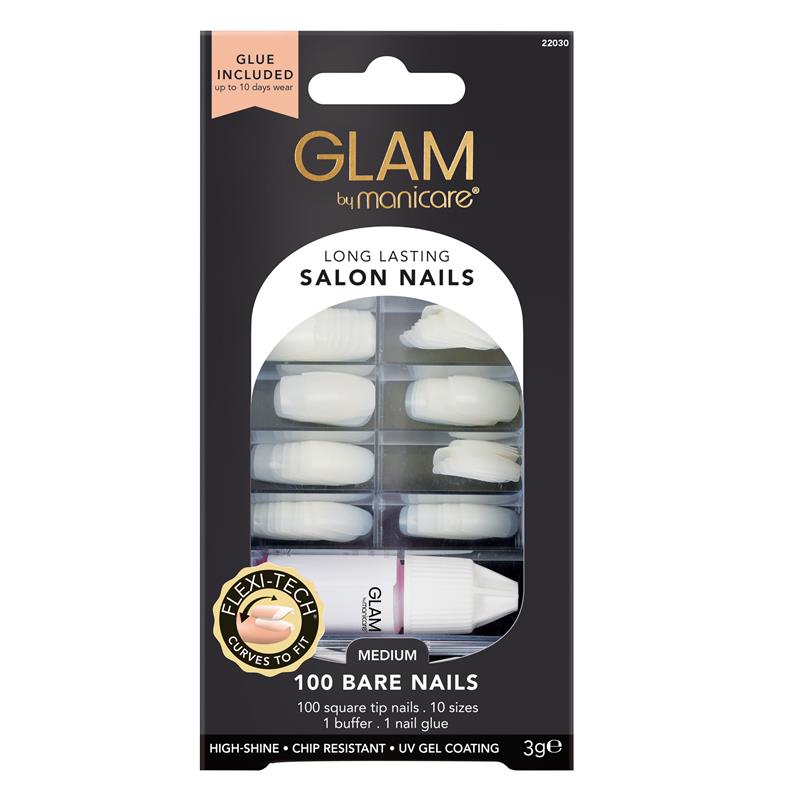 DELIGHT | NZ made press on nails | 24 piece set | almond | one size | -  Canvas Nail Studio