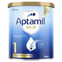 Aptamil Gold+ 1 Baby Infant Formula From Birth to 6 Months 900g