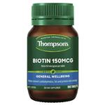 Thompson's Biotin 150mcg 100 Tablets