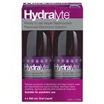 Hydralyte Electrolyte Apple Blackcurrant 4 x 250ml Solution