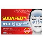 Sudafed PE Sinus & Anti-Inflammatory Pain Relief 24 Tablets