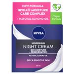 Nivea Nourishing Night Cream Dry Sensitive Skin 50ml