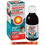 Nurofen For Children Ibuprofen 5-12 Years Strawberry 200mL