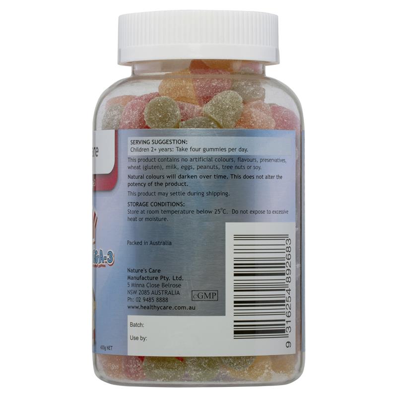 Buy Healthy Care Gummy Omega 3 250 Gummies Online at Chemist Warehouse®