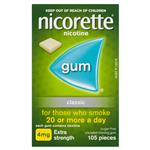 Nicorette Gum 4mg Classic 105 Pieces
