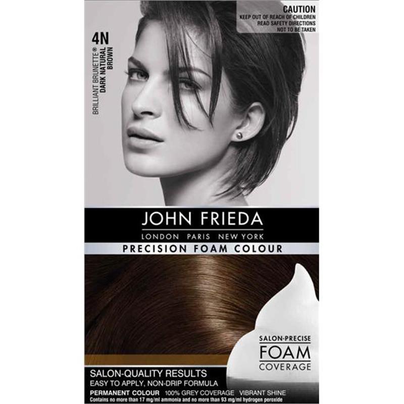 Buy John Frieda Precision Foam Colour 4N Dark Natural Brown Online at ...