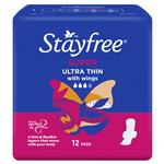 Stayfree Ultra Thin Wings Super 12 Pads