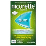 Nicorette Gum 2mg Icy Mint 105 Pieces