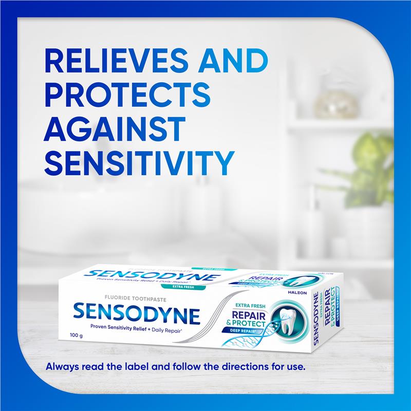 Buy Sensodyne Toothpaste Repair And Protect Extra Fresh 100g Online At