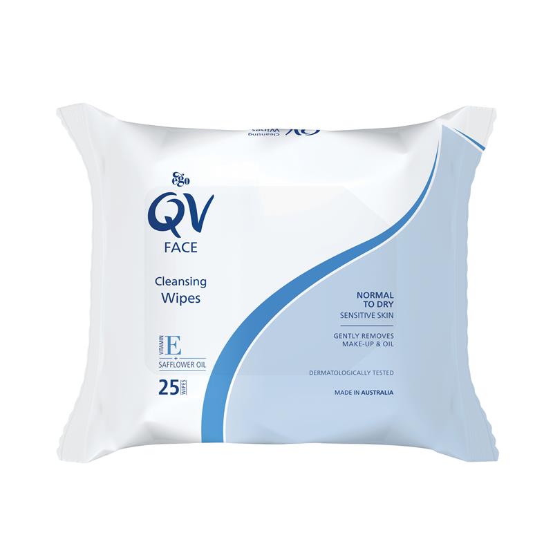 Buy Ego QV Face Cleansing Wipes 25 Online at Chemist Warehouse®