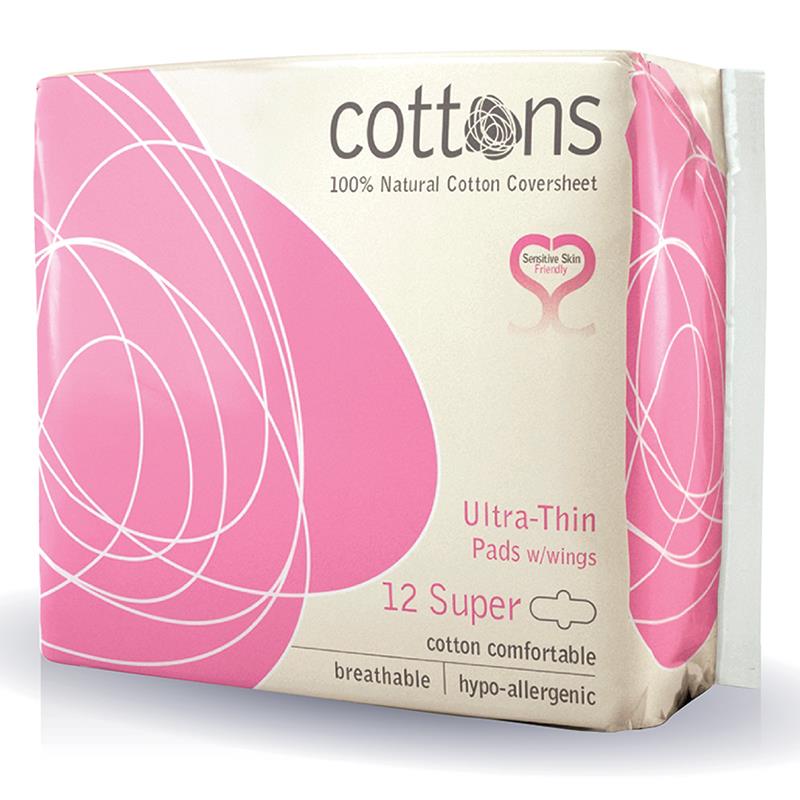 Buy Cottons Super 12 Pads Online at Chemist Warehouse®