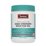 Swisse Odourless High Strength Wild Fish Oil 1,500mg 400 Capsules