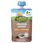 Raffertys Garden 6+ Months Chocolate Custard 120g