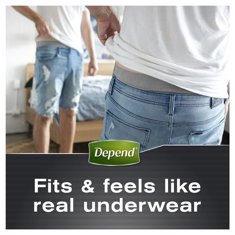 Buy Depend Real Fit Underwear Male Large 8 Online at Chemist