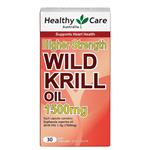 Healthy Care Wild Krill 1500mg 30 Capsules