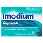 Imodium 2mg Capsules 20 Pack