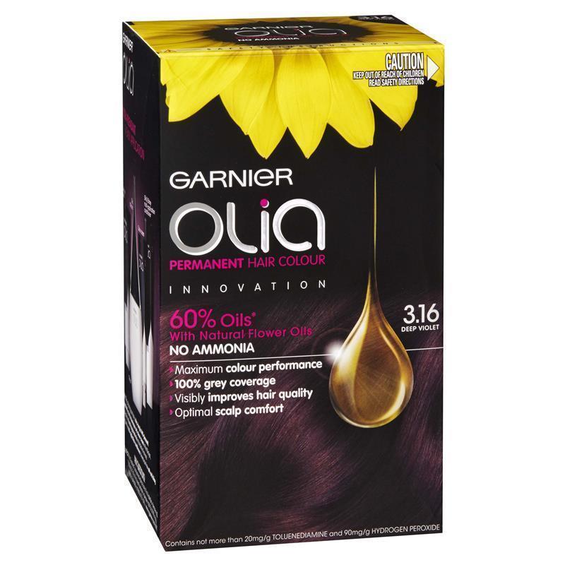 Buy Garnier Olia 3 16 Deep Violet Online At Chemist Warehouse