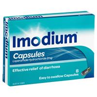 Buy Imodium 2mg 8 Capsules Online at Chemist Warehouse®