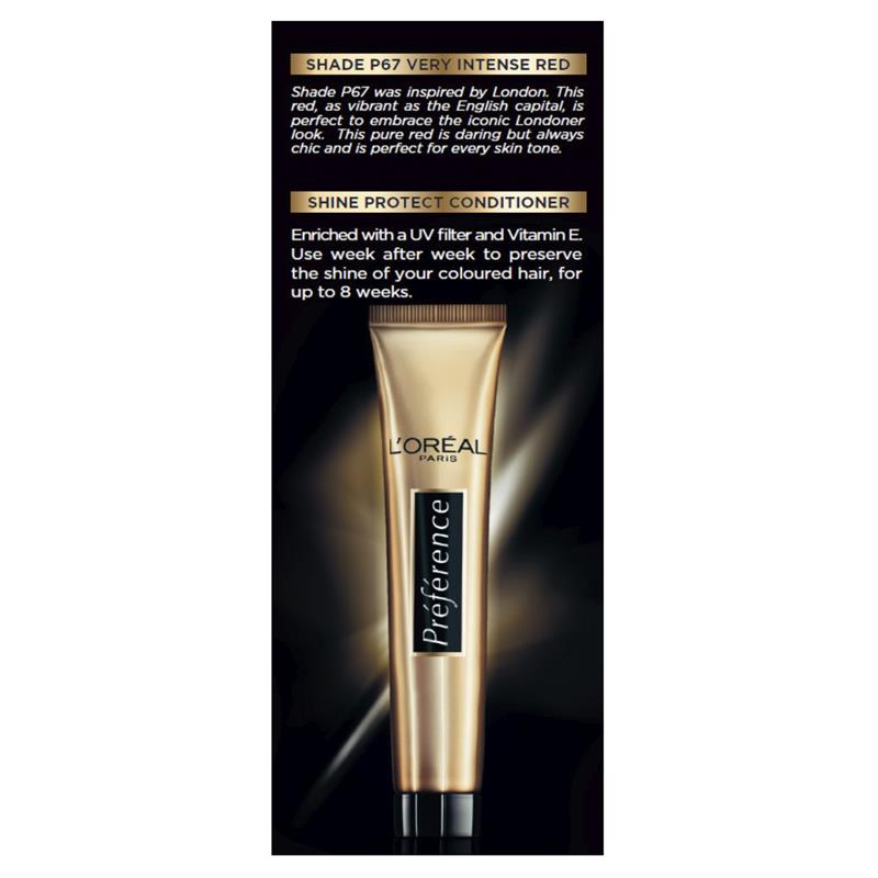 Buy L Oreal Paris Preference Permanent Hair Colour P67 Pure