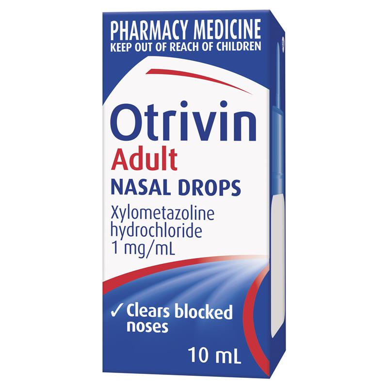 Buy Otrivin Adult Nasal Drops 10ml Online at Chemist Warehouse®