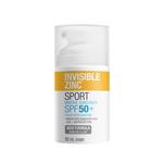 Invisible Zinc SPF 50+ Sport Mineral Sunscreen 4 Hour Water Resistant 50ml