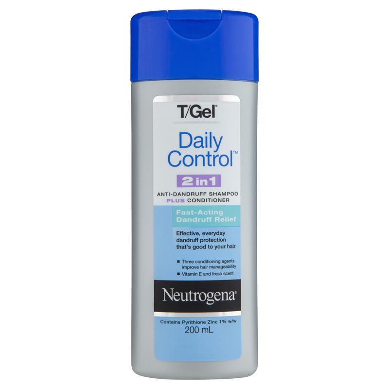 neutrogena daily control 2 in 1 dandruff shampoo
