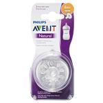 Avent Natural Teat Fast Flow 2 Pack