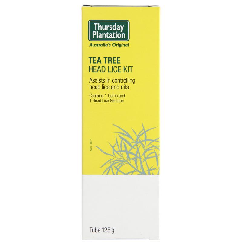 Buy Thursday Plantation Tea Tree Head Lice Kit 125g Online at Chemist