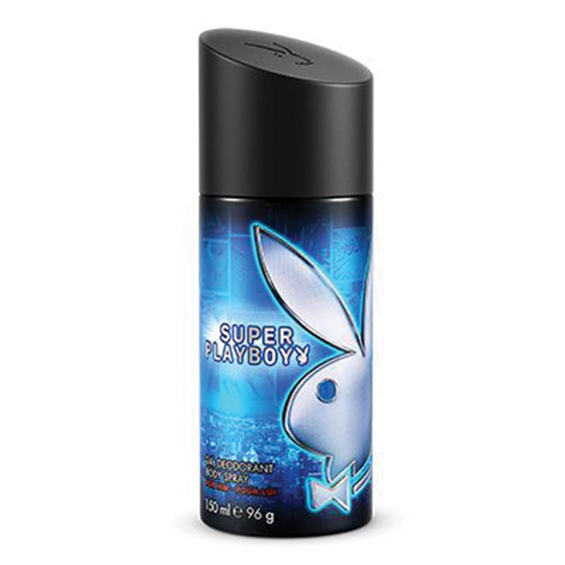 Buy Super Playboy Male Body Spray 96g Online at Chemist Warehouse®