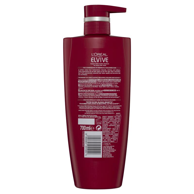 Buy L'Oreal Paris Elvive Colour Protect Shampoo 700ml for Coloured Hair