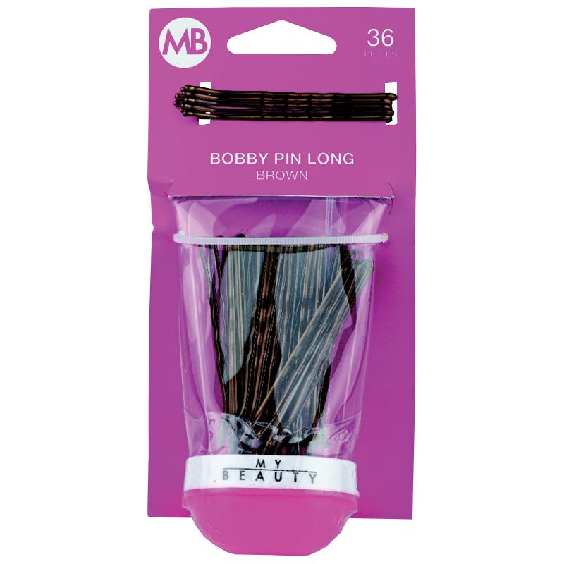 Buy My Beauty Hair Large Bobby Pins 36 Pack Brown Online at Chemist