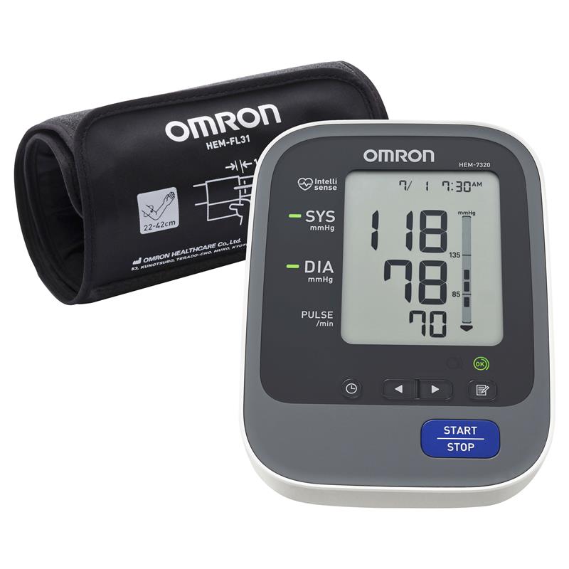 Buy Omron HEM7320 Ultra Premium Blood Pressure Monitor Online at