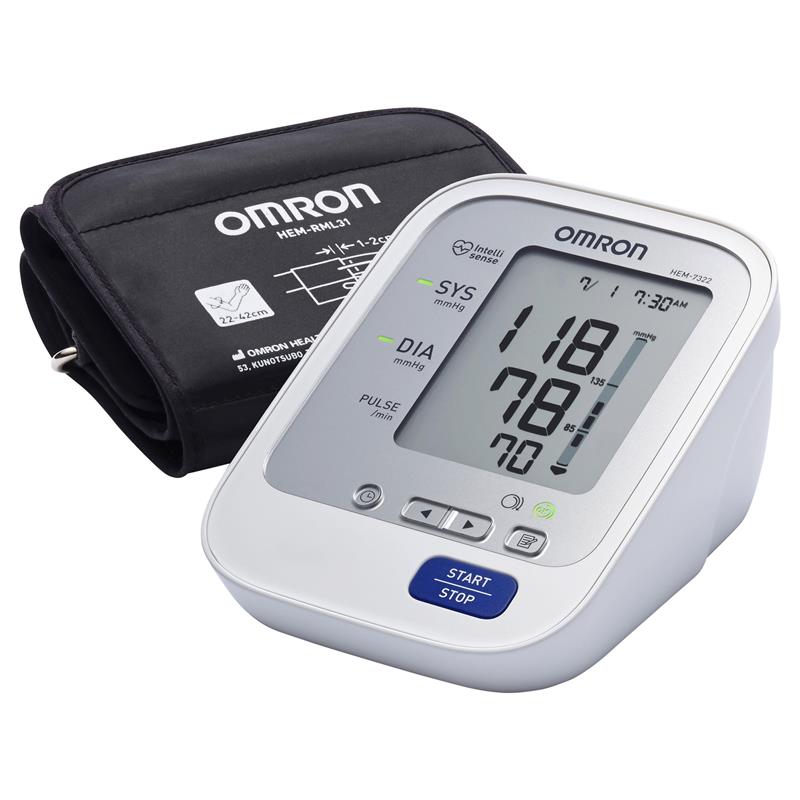 Buy Omron HEM7322 Premium BP Monitor + MC245 Online at Chemist Warehouse®