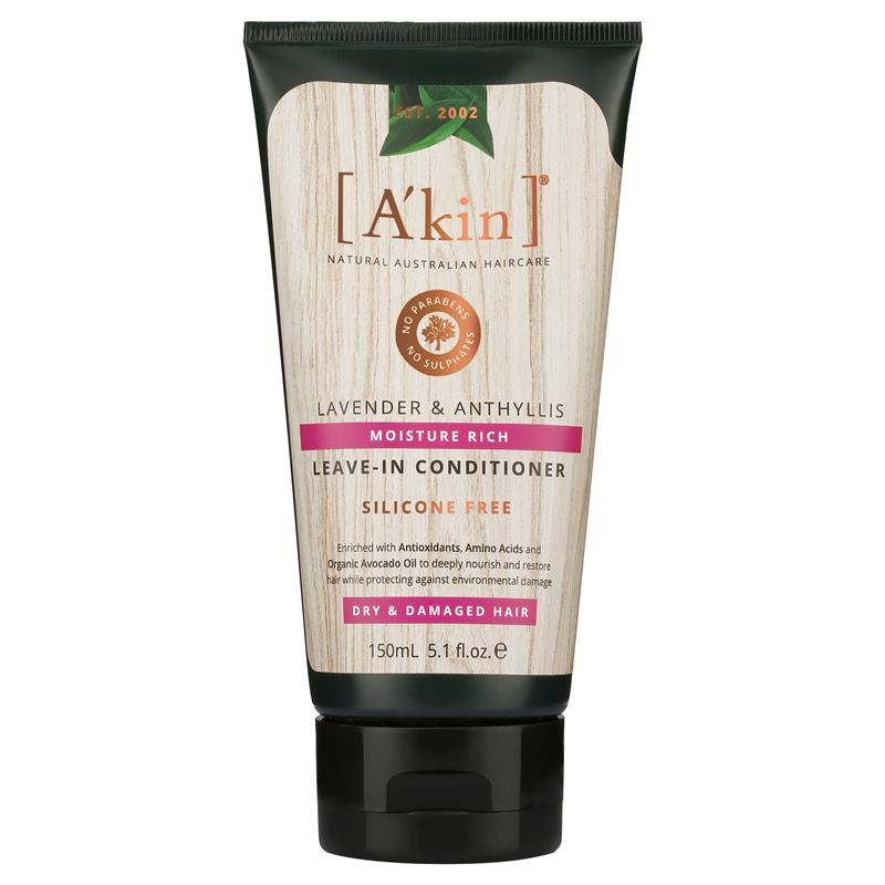 Buy Akin Moisture Rich Lavender Anthyllis Leave-in Conditioner 150ml Online At Chemist Warehouse