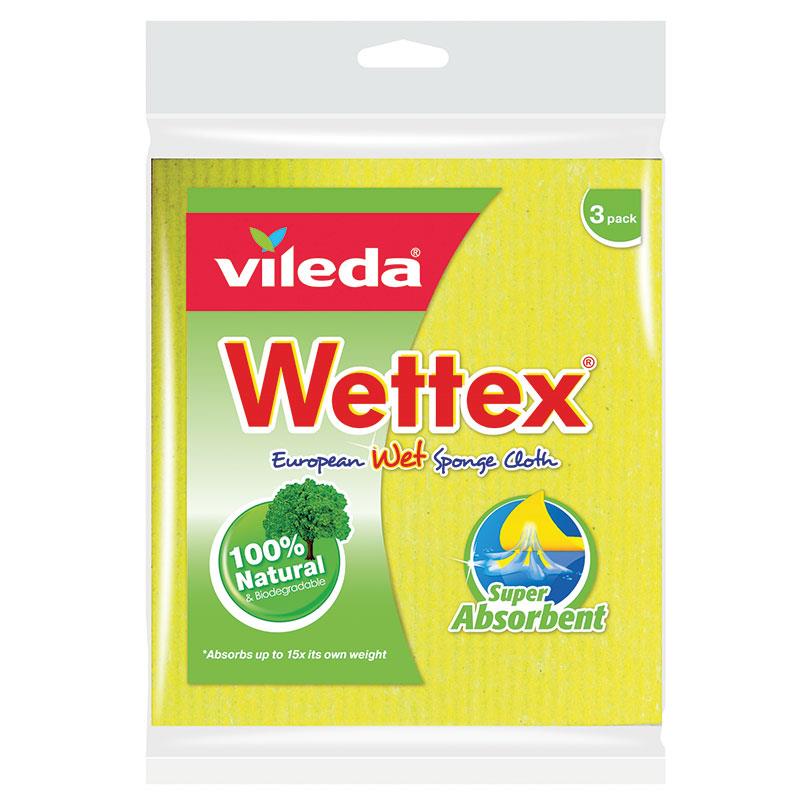 Buy Vileda Wettex Wet Sponge Cloth 3 Pack Online At Chemist Warehouse®