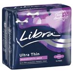 Libra Pads Ultra Thin Goodnights Wings 16 Pack