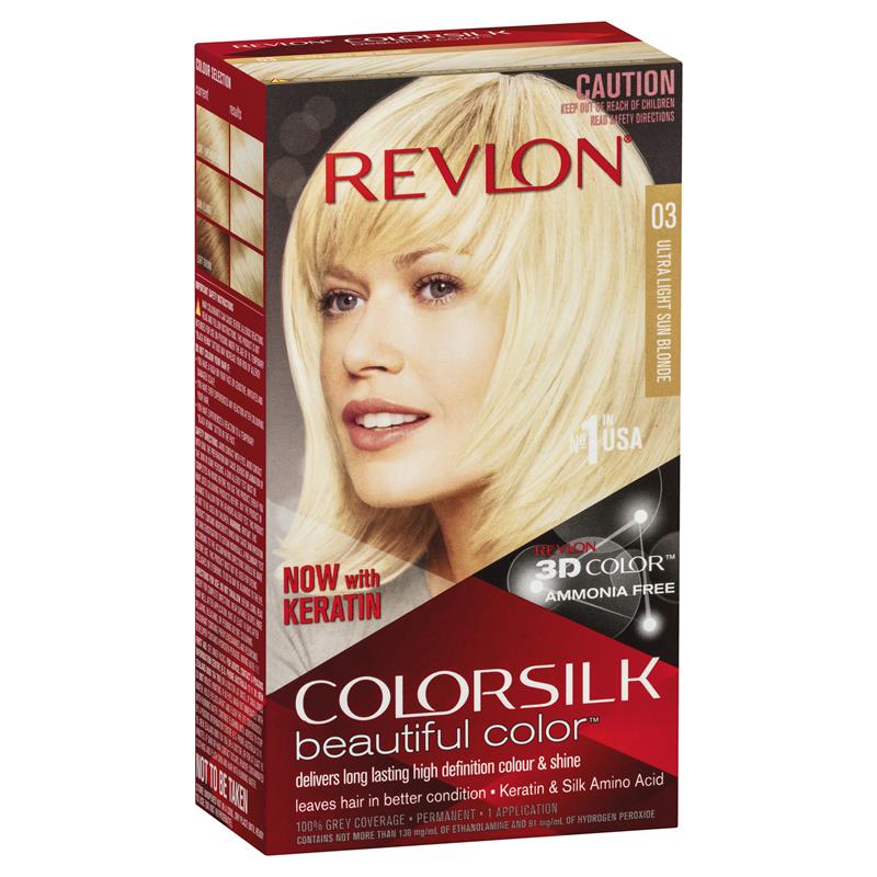 Buy Revlon ColorSilk 03 Sun Blonde Online at Chemist Warehouse®