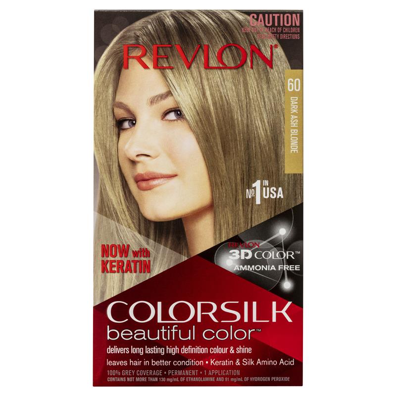 Buy Revlon Colorsilk 60 Dark Ash Blonde Online At Chemist Warehouse
