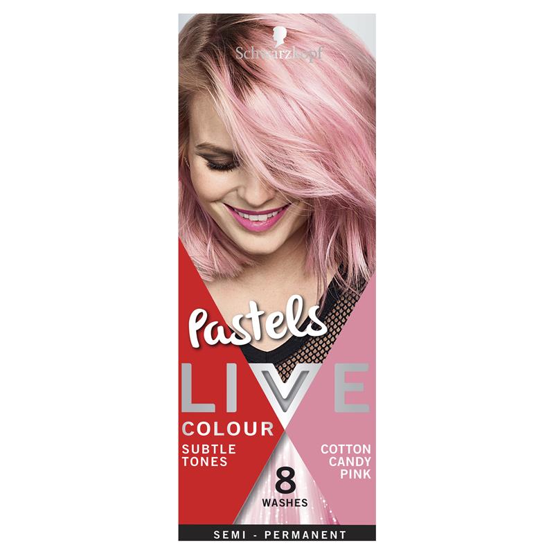 Buy Schwarzkopf Live Colour Pastels Cotton Candy Pink Online At